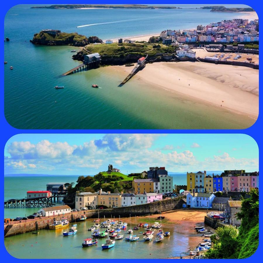 Beautiful 2 Bedroom Caravan, Holiday Park Tenby Saint Florence المظهر الخارجي الصورة