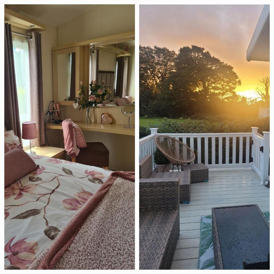 Beautiful 2 Bedroom Caravan, Holiday Park Tenby Saint Florence المظهر الخارجي الصورة